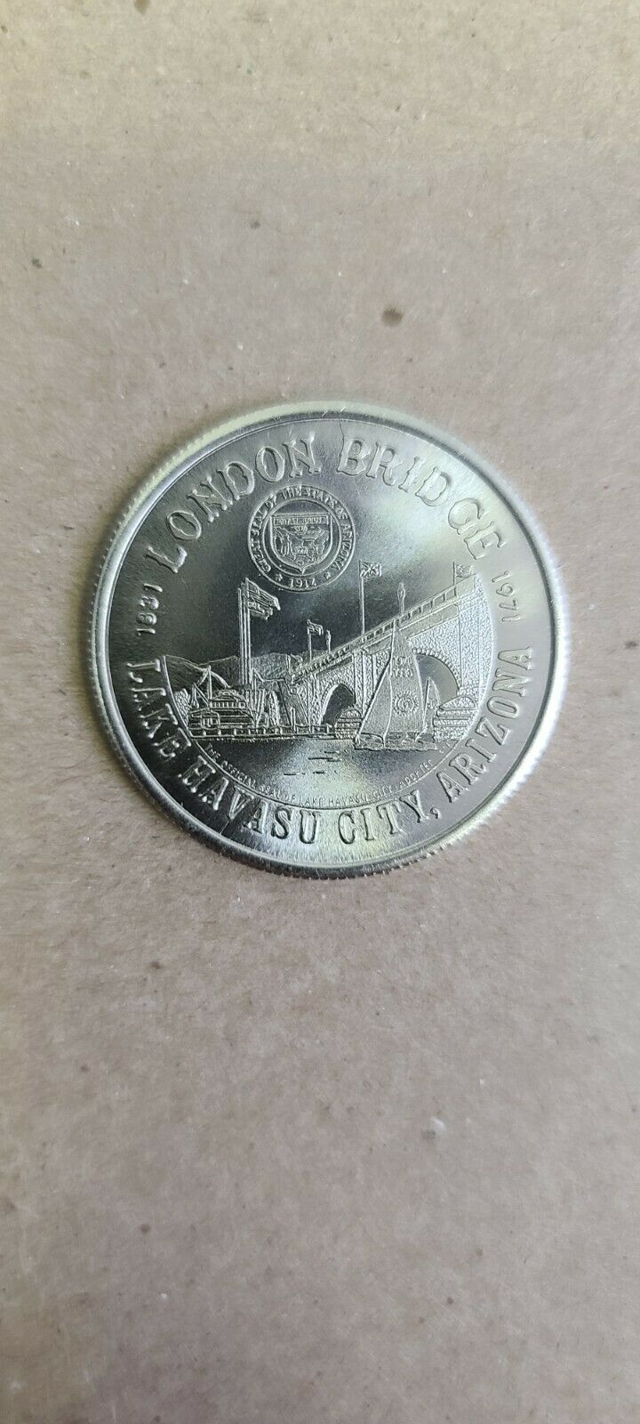 1982 London Bridge Rotary Club Coin