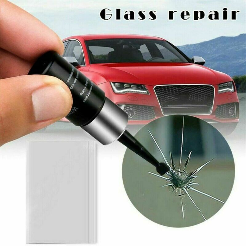 Automotive Glass Nano Repair Fluid Car Window Glass Crack Chip Repair Tool Kit `