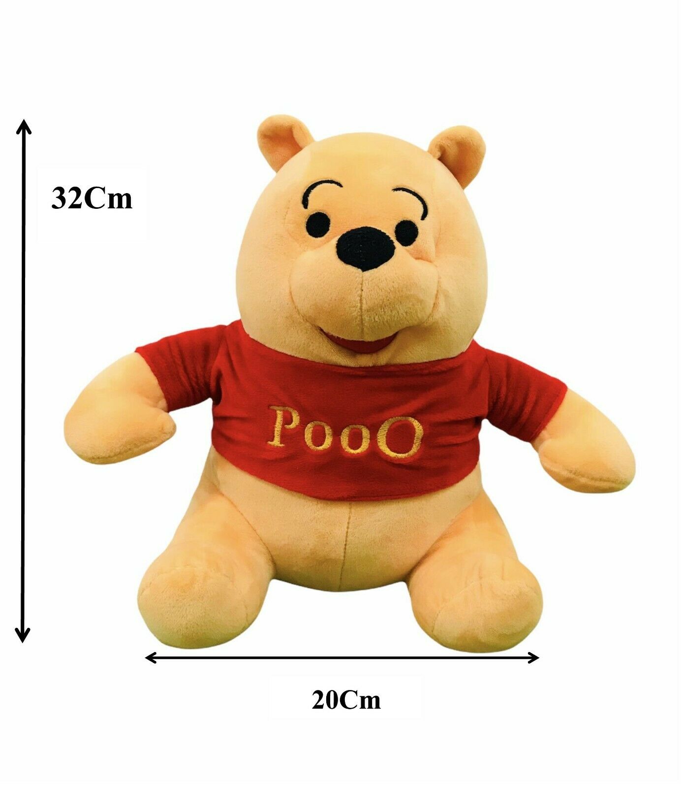Winnie Pooh Teddy Bear Animal Soft Plush Stuffed Comfort Toy Paws Free Shipping