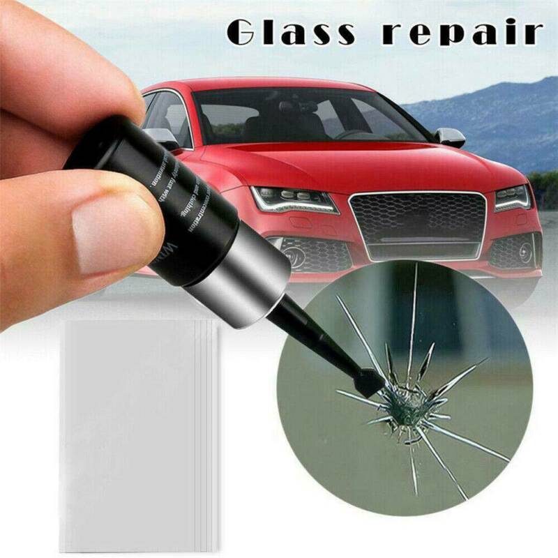 Car Automotive Glass Nano Repair Fluid Kit Window Glass Crack Chip Repair Tools