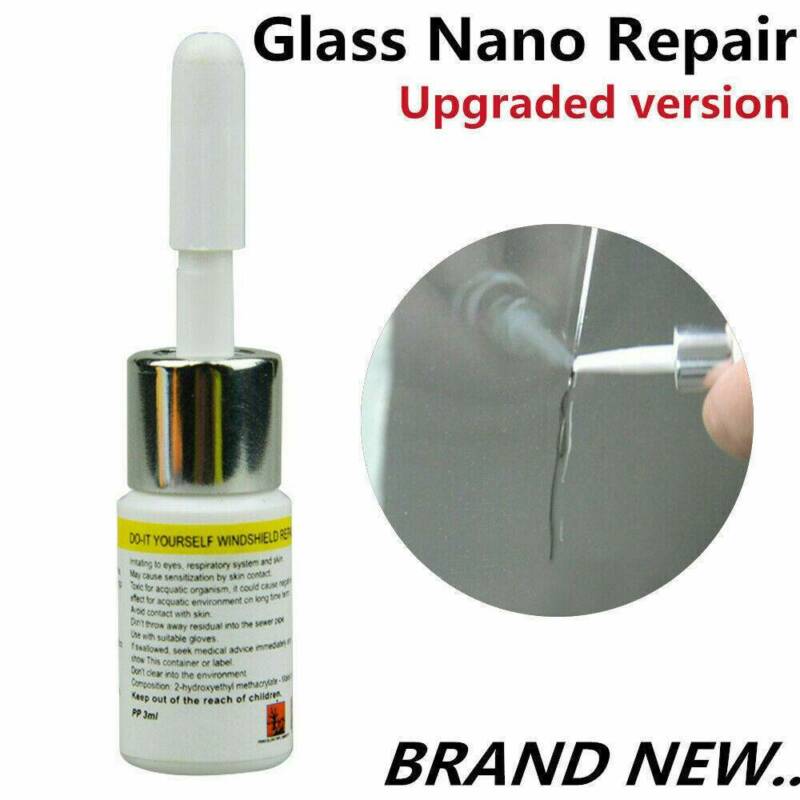 Automotive Glass Nano Repair Fluid - Car Window Glass Crack Chip Repair Tool Hot