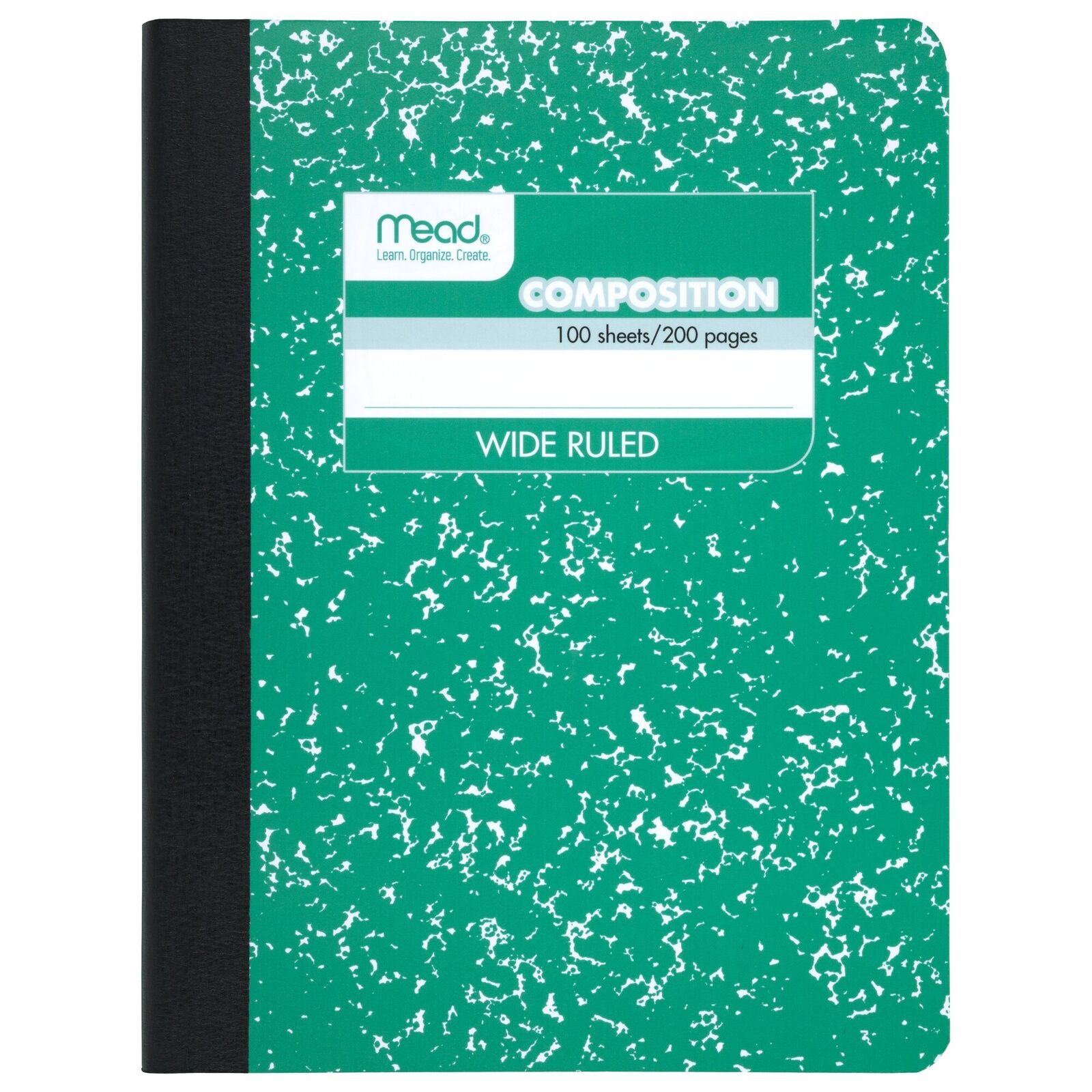 Mead Square Deal Color Composition Book Wide Ruled 100 Sheets 9 34 X 7 12 Green
