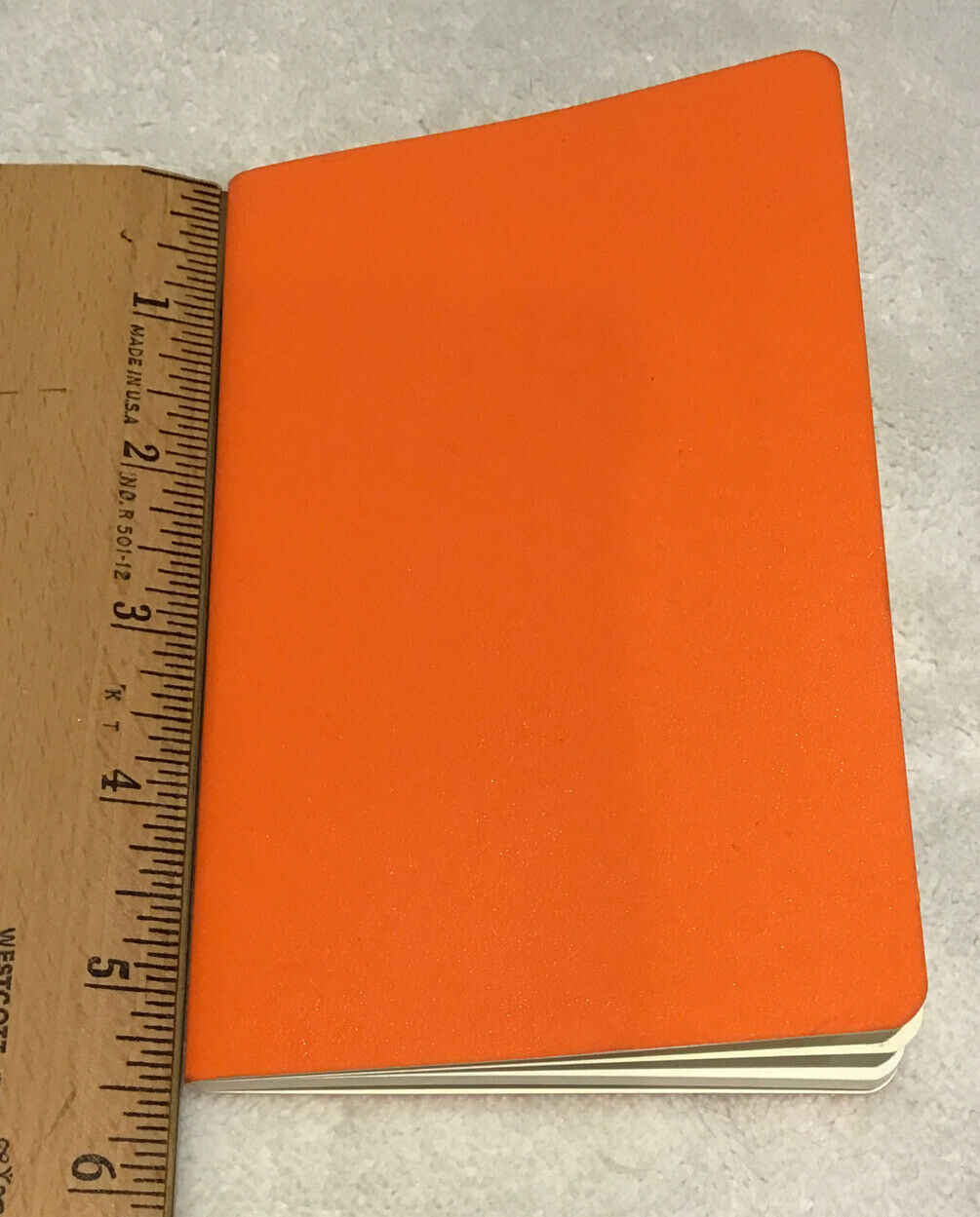 Moleskine Orange Legendary Notebooks 3.5” By 5.5” Notebook New